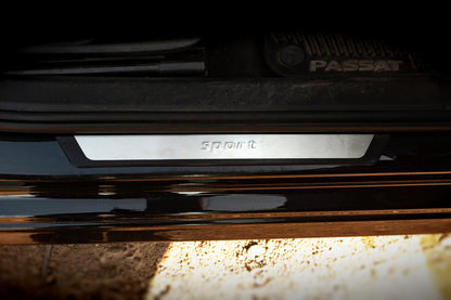 Door Sill Protectors Flexill (4pcs) for Volkswagen Passat B7 2012-2015 - image 5