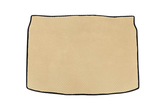 Trunk mat (EVA, Beige) for Nissan Qashqai 2014-2021 - Reelken Auto
