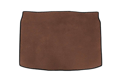 Trunk mat (EVA, Brown) for Nissan Qashqai 2014-2021 - Reelken Auto