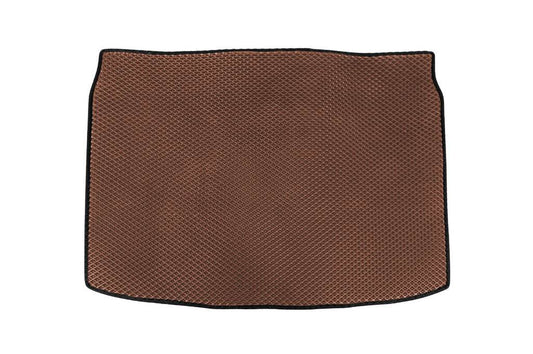 Trunk mat (EVA, Brown) for Nissan Qashqai 2014-2021 - Reelken Auto