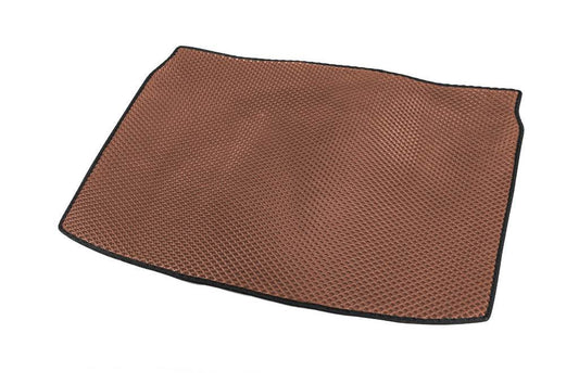 Trunk mat (EVA, Brown) for Nissan Qashqai 2014-2021 - Reelken Auto