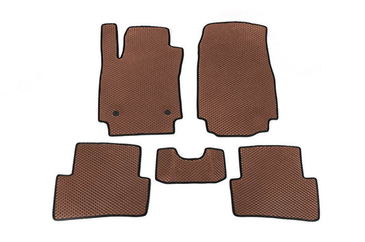 EVA mats (Brown) for Renault Captur 2013-2019 - Reelken Auto