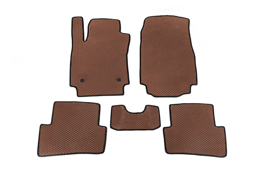 EVA Floor Mats (Brown) for Renault Captur 2013-2019 - image 1