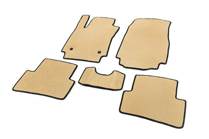 EVA mats (Beige) for Renault Captur 2013-2019 - Reelken Auto