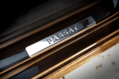 Door Sill Protectors OmsaLine Type 1 (4 pcs, Stainless Steel) for Volkswagen Passat B7 2012-2015 - image 4