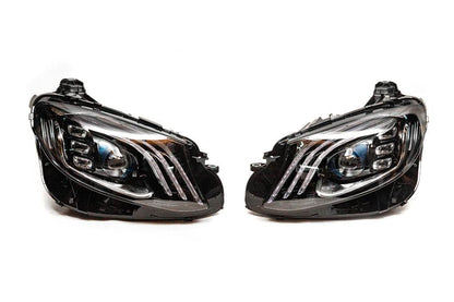 Maybach headlights (2 pcs, LED) for Mercedes E-class W213 2016-2023 - Reelken Auto