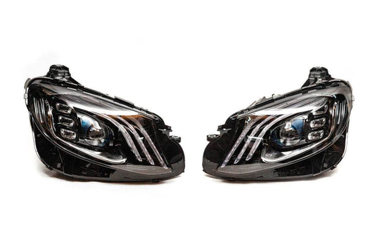 Maybach headlights (2 pcs, LED) for Mercedes E-class W213 2016-2023 - Reelken Auto