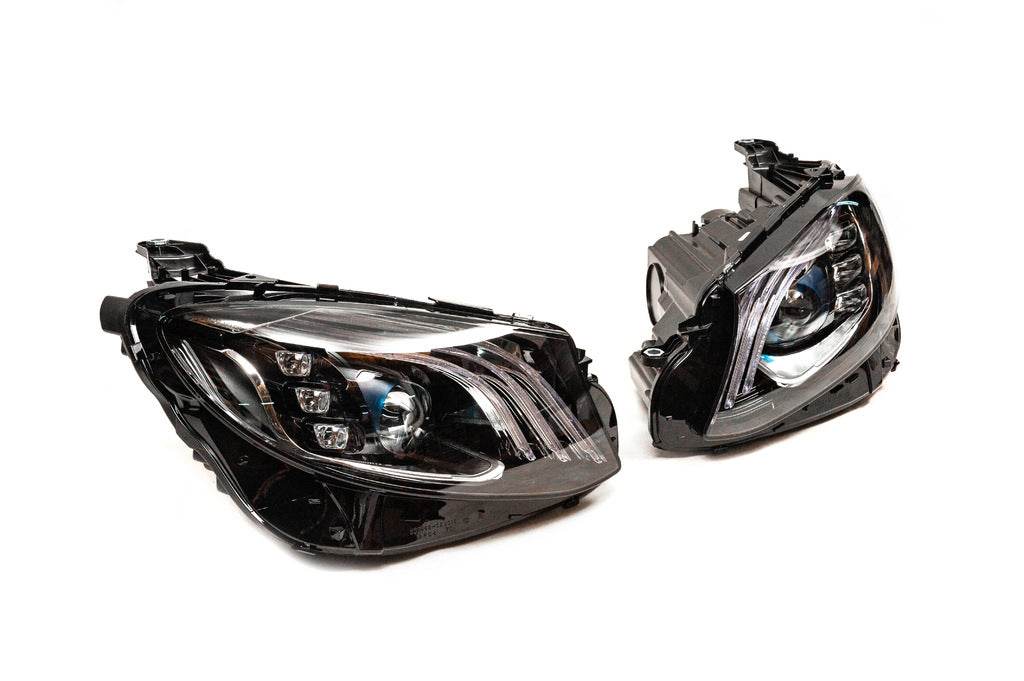 Maybach headlights (2 pcs, LED) for Mercedes E-class W213 2016-2023 - Reelken Auto