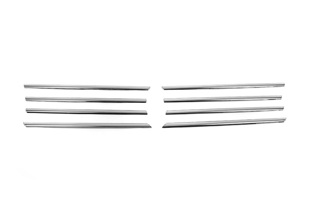 Chrome Trim Covers for Grille Edge (8 pcs, Stainless Steel) for Volkswagen T5 Transporter 2003-2010 - image 2