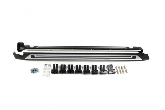 Side steps for OEM All Space (2 pcs, aluminum) for Volkswagen Tiguan 2016-2023 - image 2