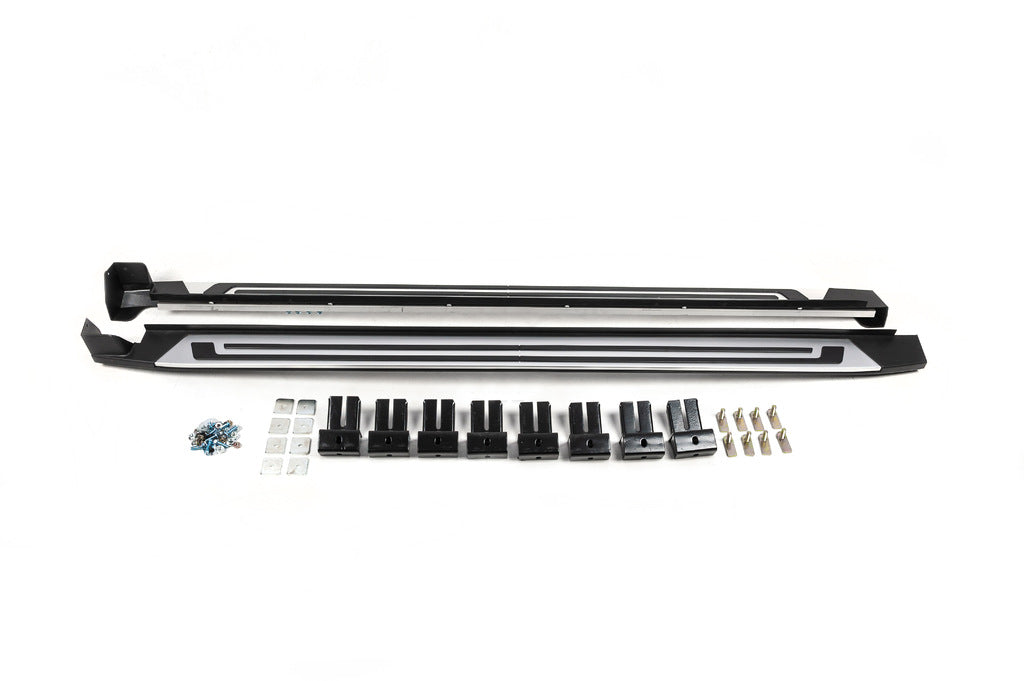 Side steps for OEM All Space (2 pcs, aluminum) for Volkswagen Tiguan 2016-2023 - image 2