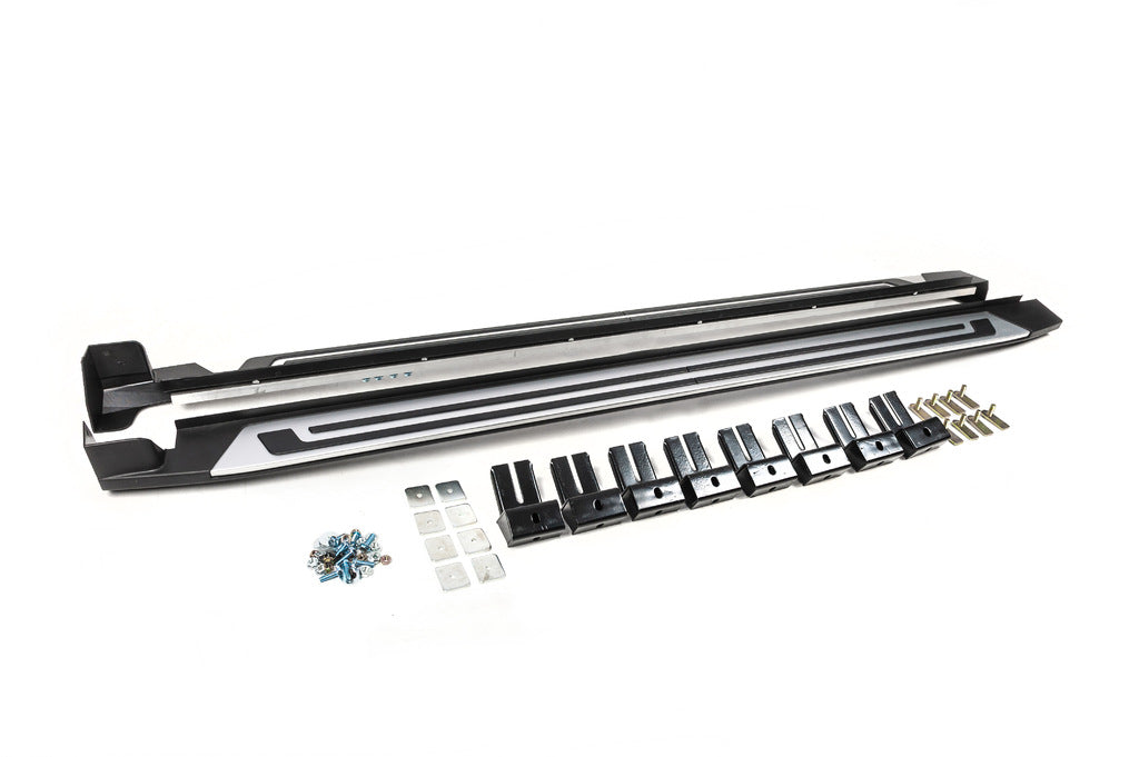 Side steps for OEM All Space (2 pcs, aluminum) for Volkswagen Tiguan 2016-2023 - image 1