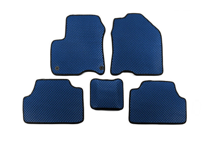 EVA Floor Mats V1 (Electric, Blue) for Hyundai Kona 2017-2023 - image 1