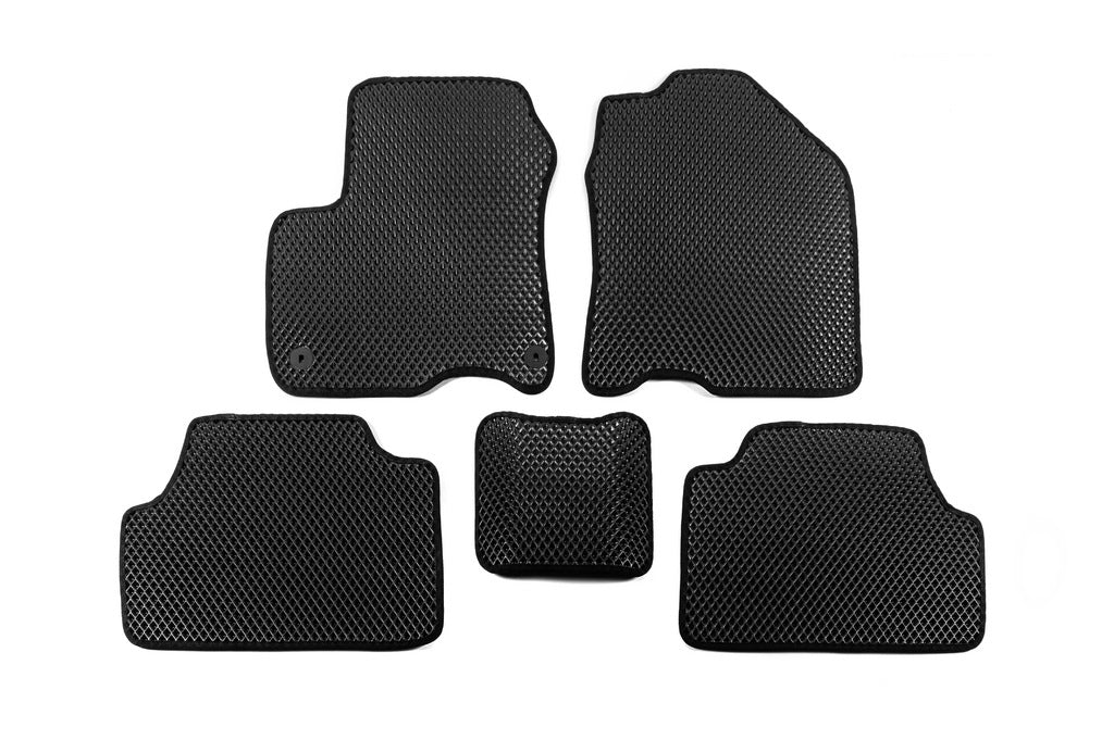 EVA Floor Mats V1 (Electro, Black) for Hyundai Kona 2017-2023 - image 1