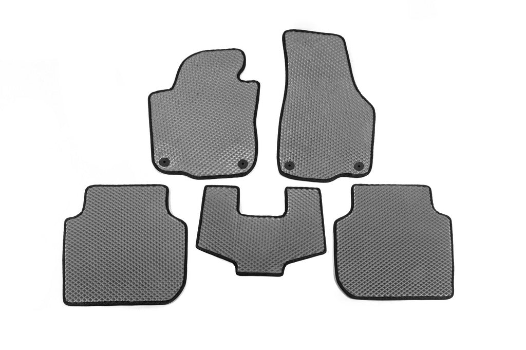 EVA Floor Mats (USA, Gray) for Volkswagen Passat B7 2012-2015 - image 1