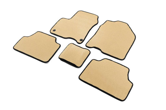 Carpets Electric (Beige. EVA) for Hyundai Kona 2017-2023 - Reelken Auto