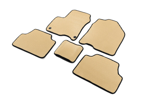 EVA Floor Mats V1 (Electric, Beige) for Hyundai Kona 2017-2023 - image 2