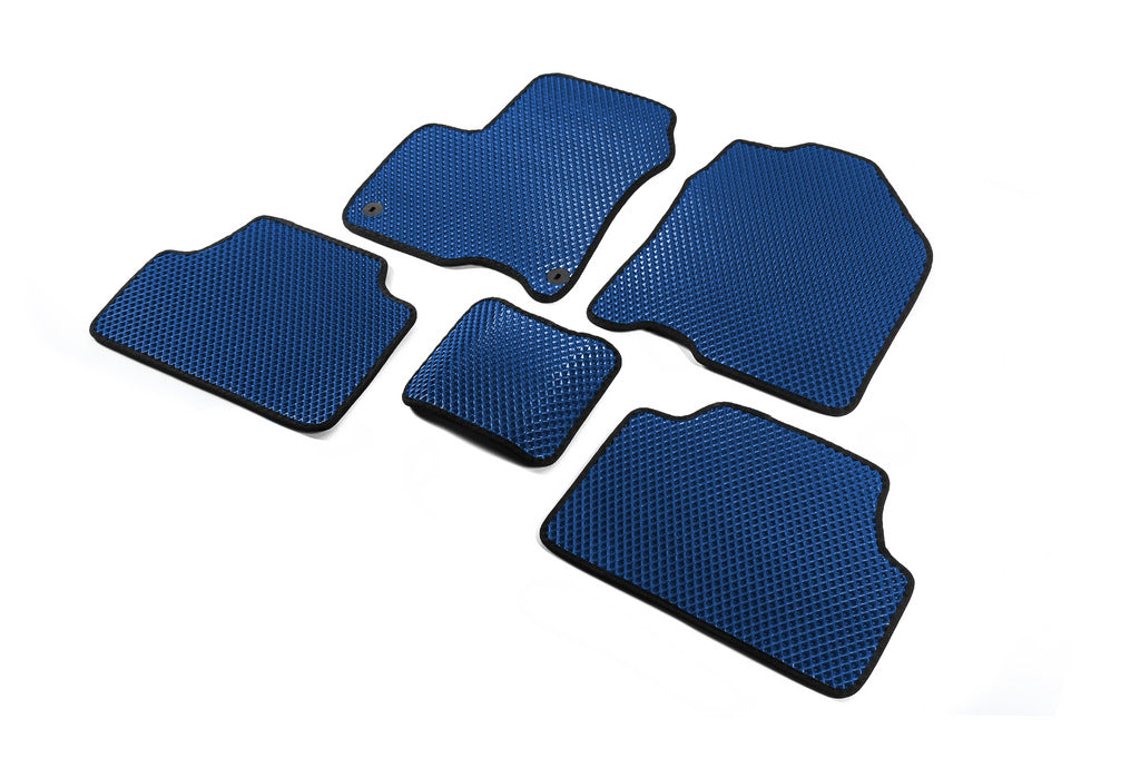 EVA Floor Mats V1 (Electric, Blue) for Hyundai Kona 2017-2023 - image 2