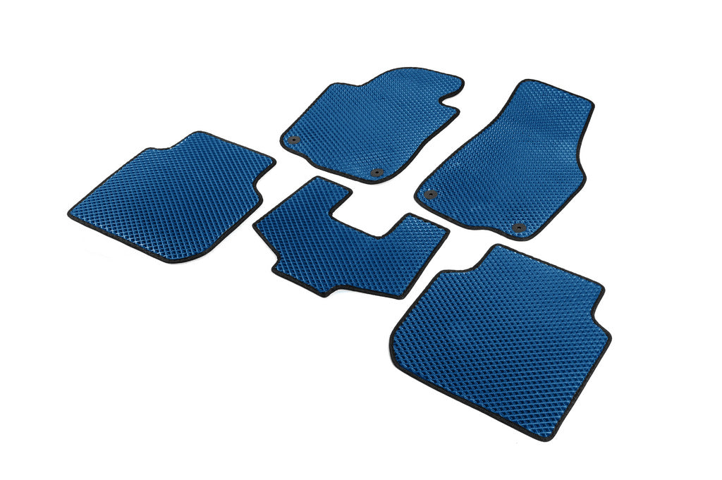 EVA Floor Mats (USA, Blue) for Volkswagen Passat B8 2015-2023 - image 2