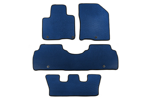 Floor Mats 2019+ 7-Seater (EVA, Hybrid, Blue) for Kia Sorento IV MQ4 2020- - image 1