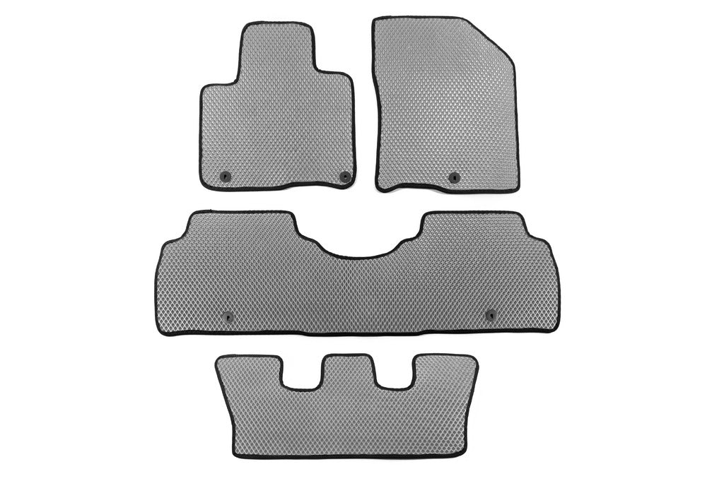 Floor Mats 2019+ 7-Seater (EVA, Hybrid, Gray) for Kia Sorento IV MQ4 2020- - image 1