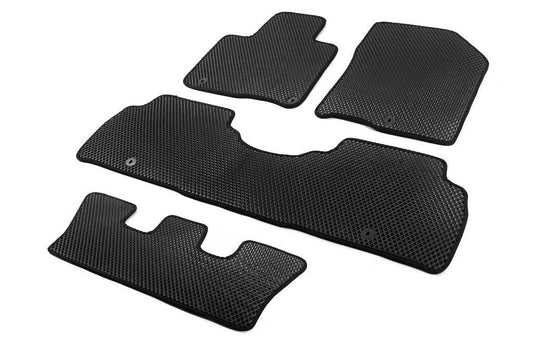 Mats 2019+ 7 seater (EVA, black) for Kia Sorento IV MQ4 2020- - Reelken Auto