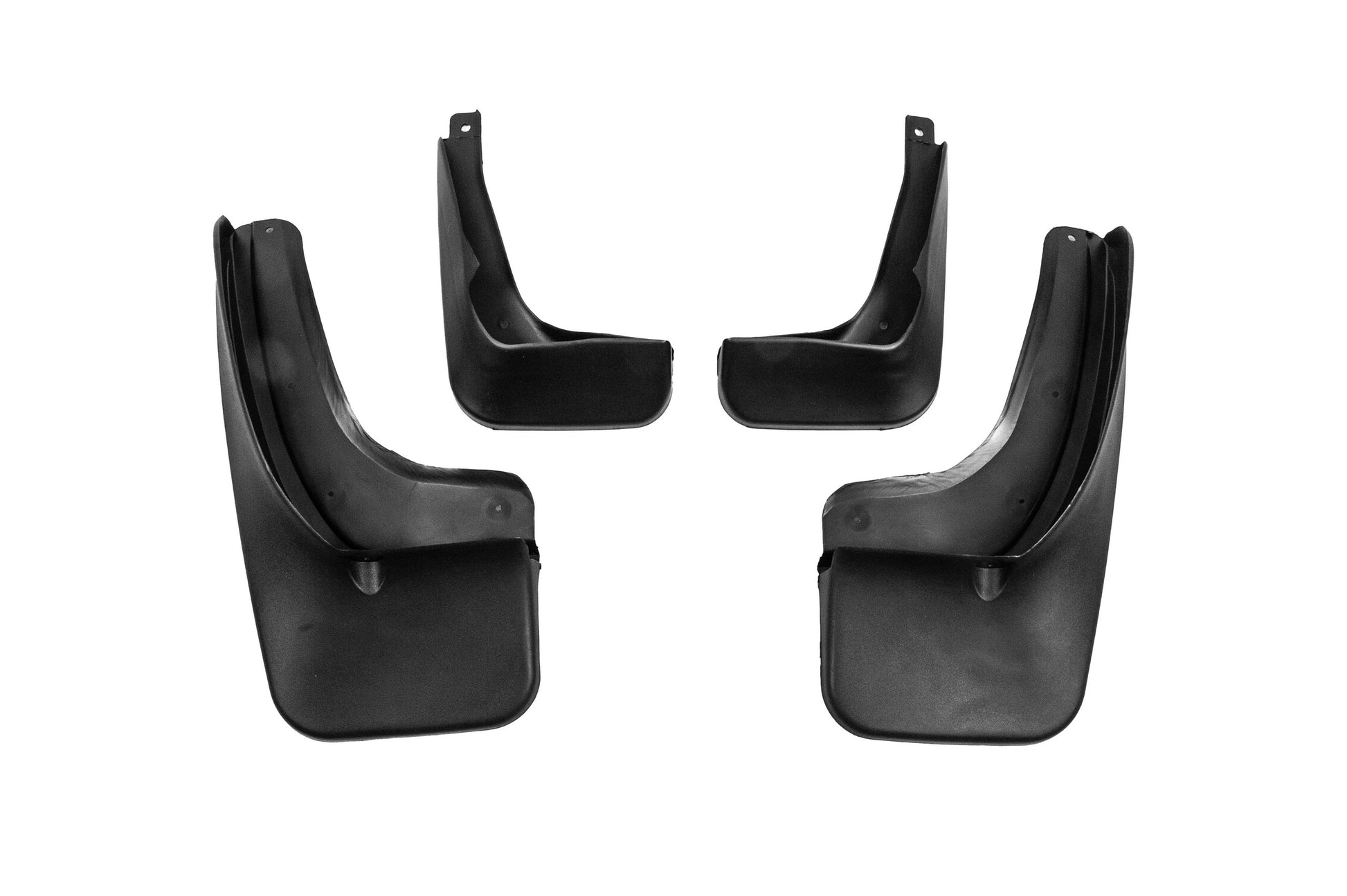 Original Premium Mud Flaps (2010-2014, SD, 4 pcs) for Volkswagen Polo 2010-2017 - image 1