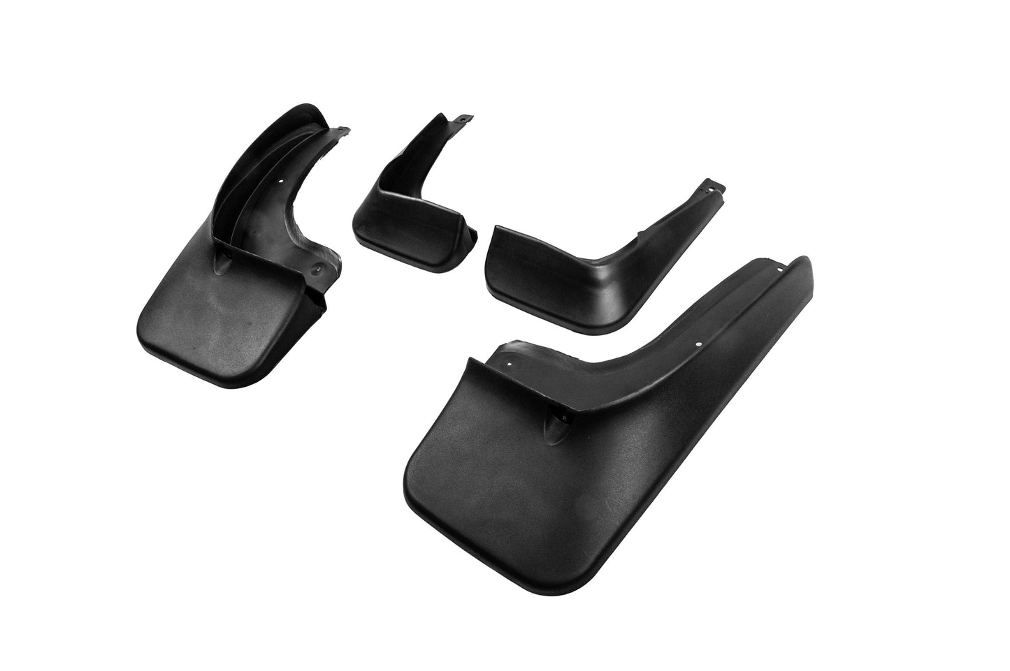 Original Premium Mud Flaps (2010-2014, SD, 4 pcs) for Volkswagen Polo 2010-2017 - image 2