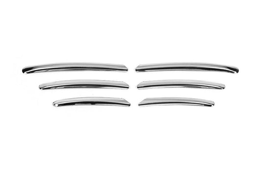 Chrome trim on fog (6 parts, stainless steel.) for Ford Focus II 2008-2011 - Reelken Auto