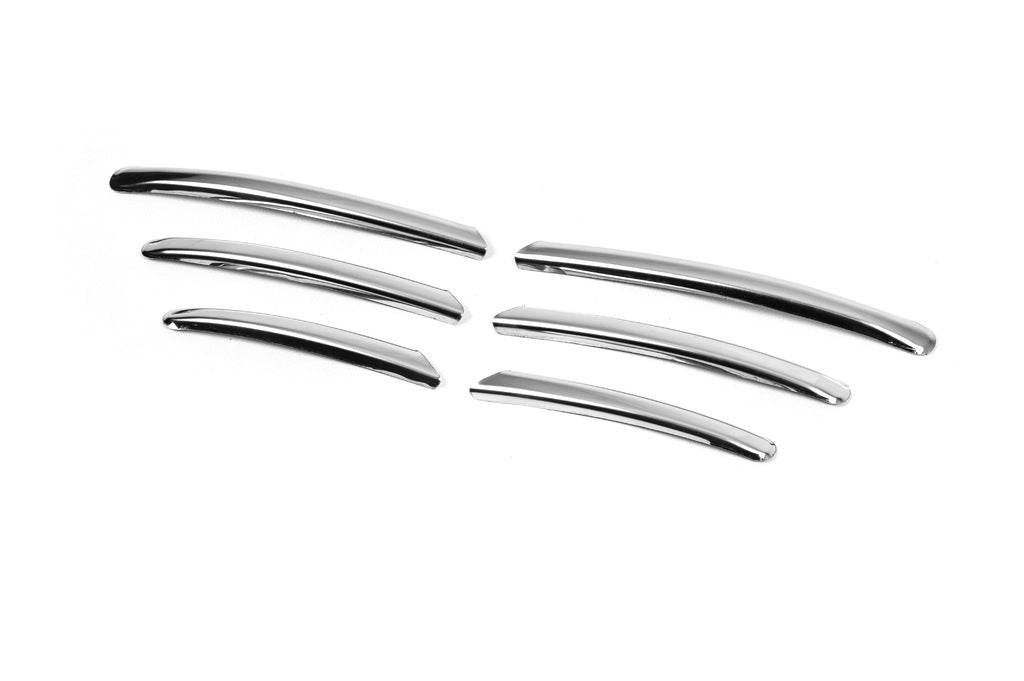 Chrome trim on fog (6 parts, stainless steel.) for Ford Focus II 2008-2011 - Reelken Auto