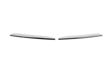 Covers for fog lights OmsaLine (2 pcs., stainless steel) for Honda Civic Sedan X 2016-2021 - Reelken Auto