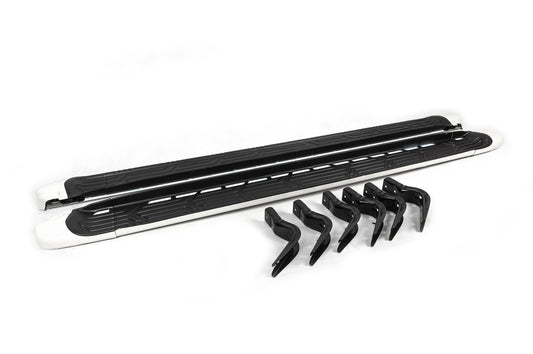 OEM Side Steps (2 pcs, Aluminum) for Nissan Patrol Y62 2010-2024 - image 1