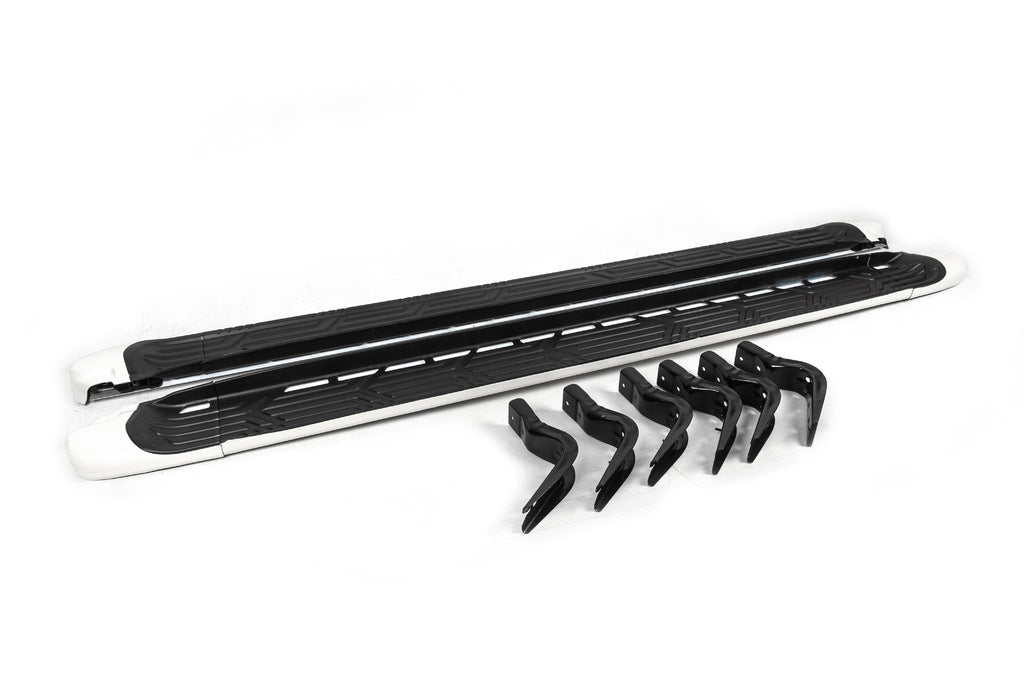 OEM Side Steps (2 pcs, Aluminum) for Nissan Patrol Y62 2010-2024 - image 1