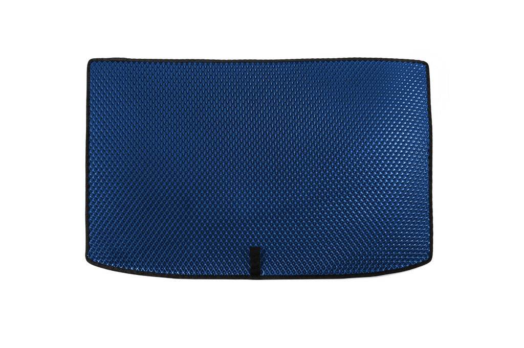Trunk mat Electric (Blue. EVA) for Hyundai Kona 2017-2023 - Reelken Auto