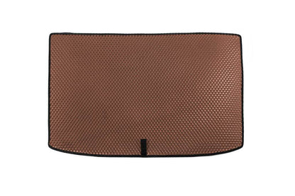 Trunk mat Electric (Brown. EVA) for Hyundai Kona 2017-2023 - Reelken Auto