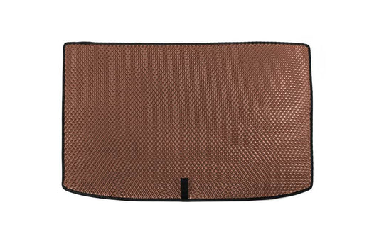 Trunk mat Electric (Brown. EVA) for Hyundai Kona 2017-2023 - Reelken Auto