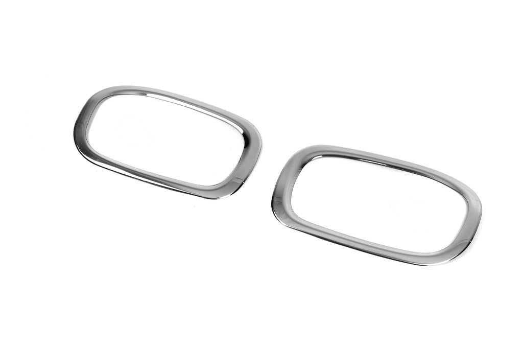 Bezel reflectors on the rear bumper OmsaLine (2 pieces, stainless.) for Jeep Renegade - image 2