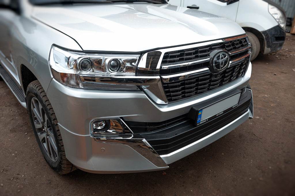 Front lights 2016+ (Standard) for Toyota Land Cruiser 200 - Reelken Auto
