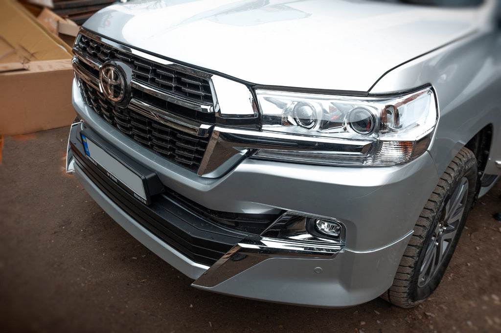 Front lights 2016+ (Standard) for Toyota Land Cruiser 200 - Reelken Auto