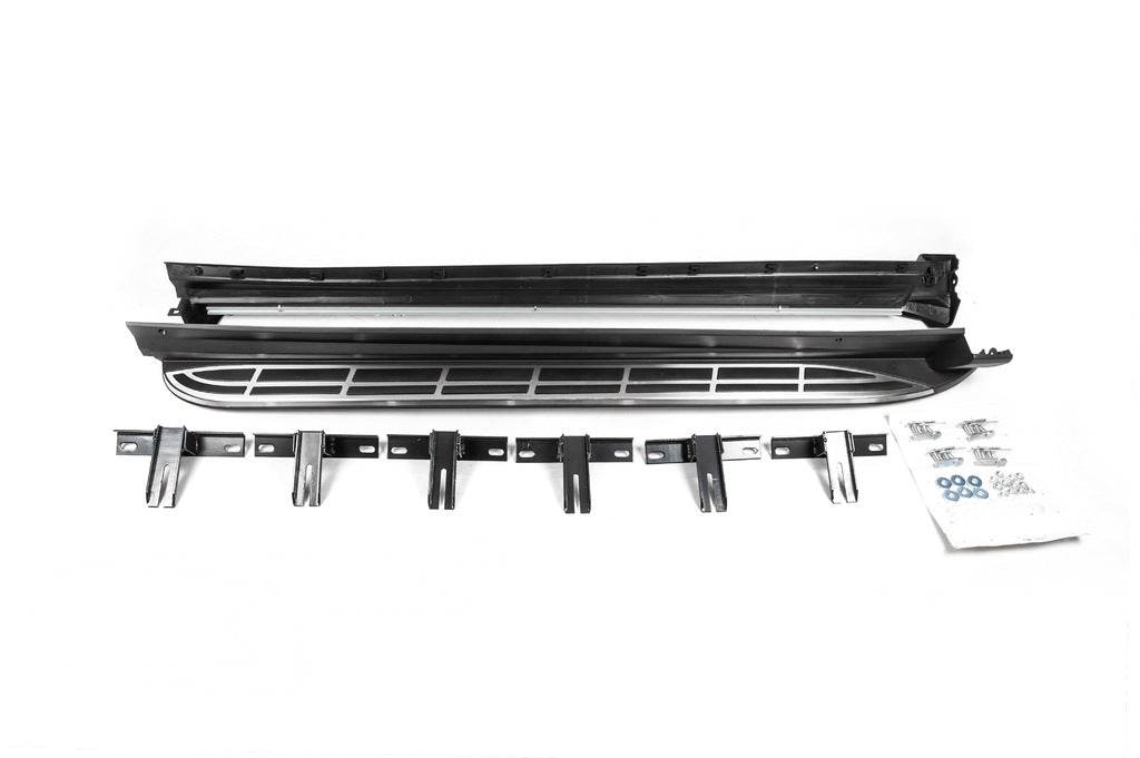 Side sills OEM V1A (2 pieces, aluminum) for Toyota Rav 4 2019- - Reelken Auto