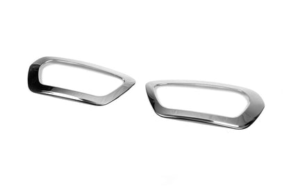 Pads for foglights 2019+ (2 pieces, stainless steel) for Ford Transit 2014↗ - image 2