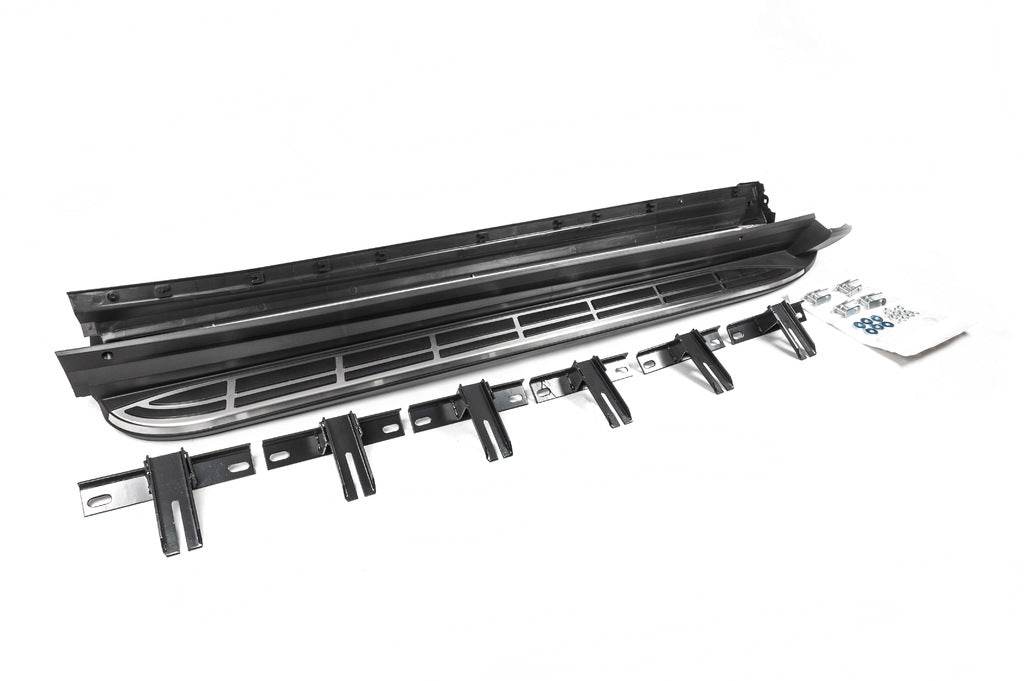 Side sills OEM V1A (2 pieces, aluminum) for Toyota Rav 4 2019- - Reelken Auto