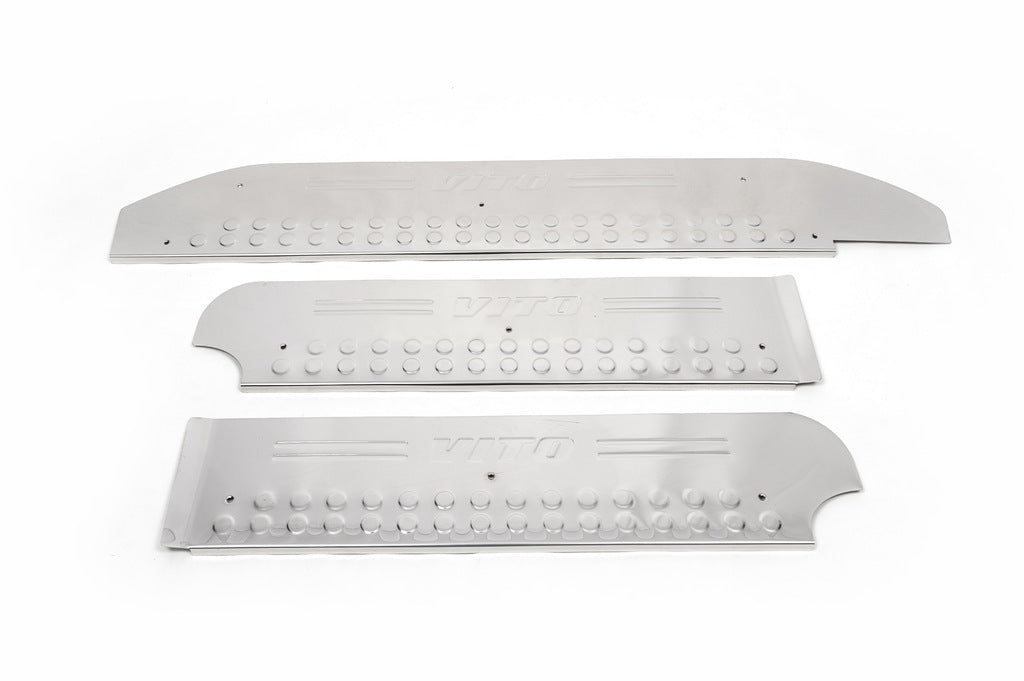 Interior door sill covers (OmsaLine) for Mercedes Vito W639 2004-2014 - image 3