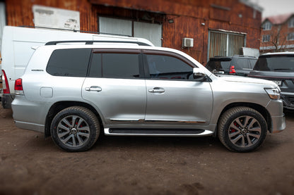 Side steps with LED (design 2015-2020) for Toyota Land Cruiser 200 2007-2021 - image 4