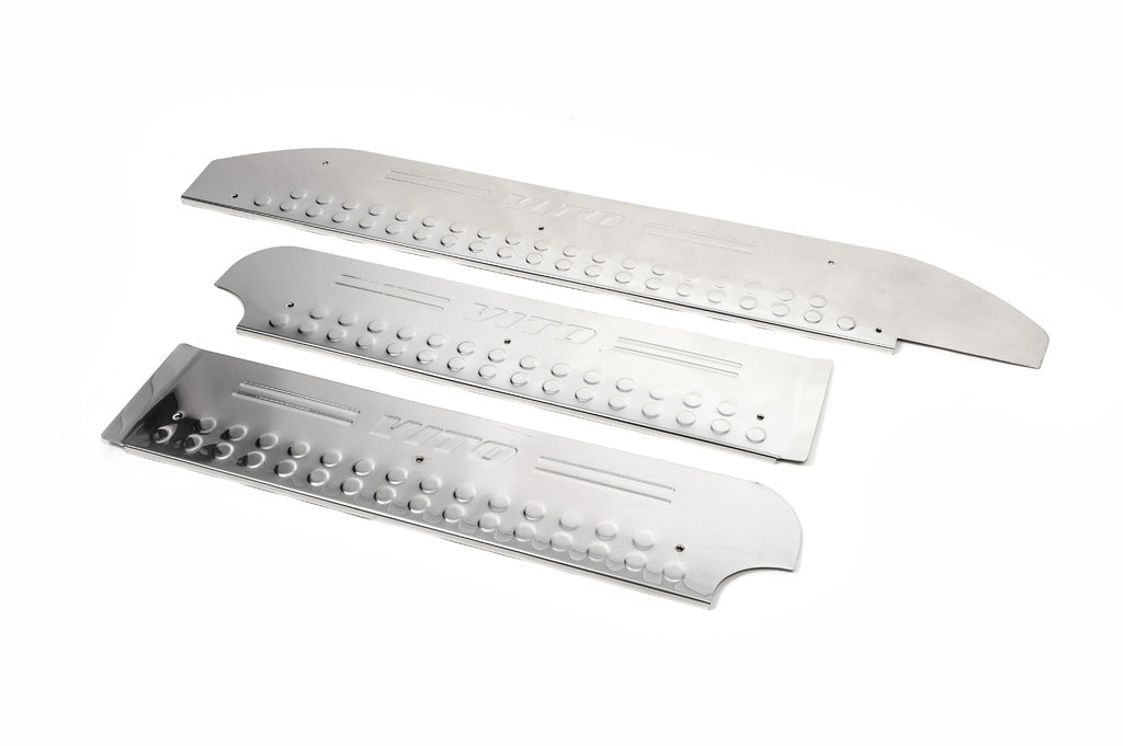Interior door sill covers (OmsaLine) for Mercedes Vito W639 2004-2014 - image 4