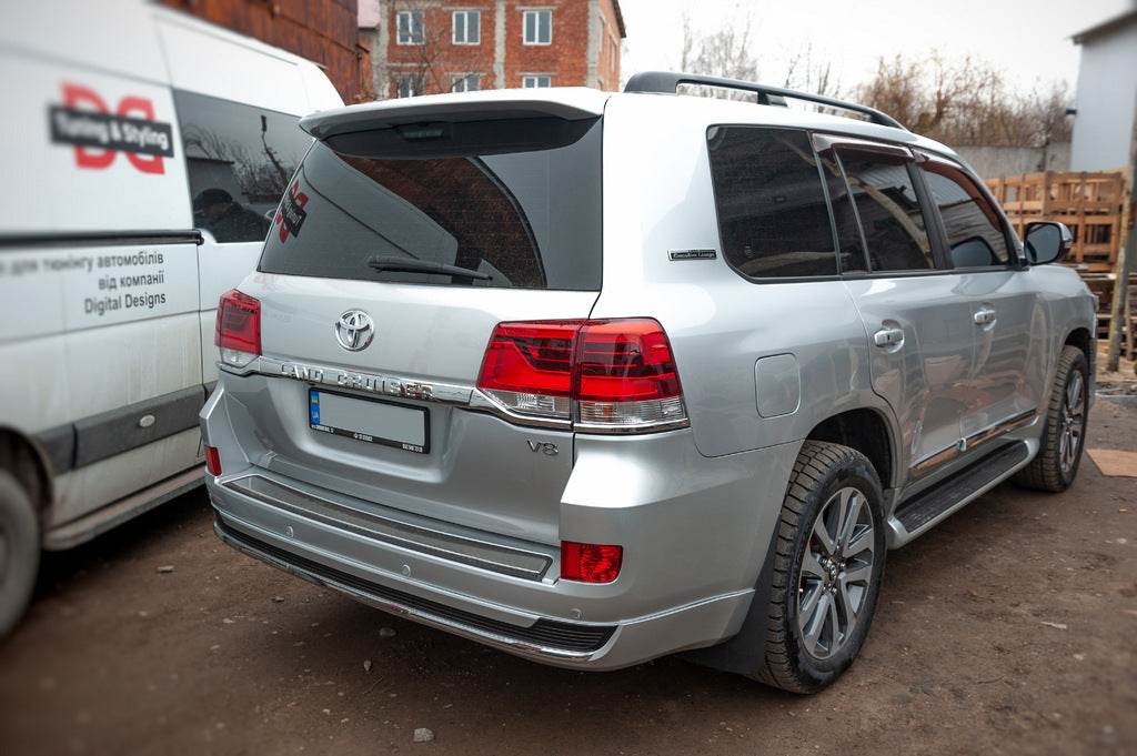 Rear dimensions 2016+ (standard) for Toyota Land Cruiser 200 - Reelken Auto