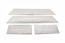OmsaLine Stainless Steel Matte Door Sill Protectors for Volkswagen T6 2015-2024 - image 2