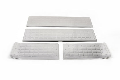 Door Sill Protectors OmsaLine (Stainless Steel) for Opel Zafira Life 2019- - image 3