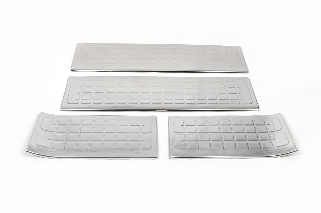 Door Sill Protectors OmsaLine (Stainless Steel) for Fiat Scudo 2022- - image 3