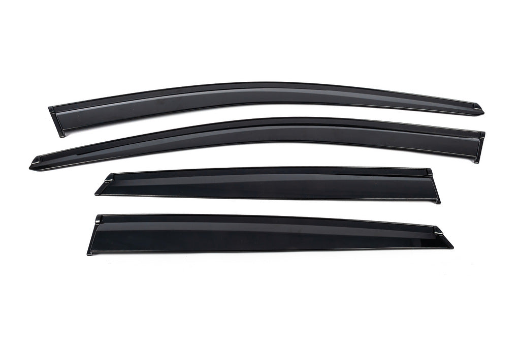 Window Deflectors (4 pcs, Sunplex Sport) for Hyundai Kona 2017-2023 - image 3